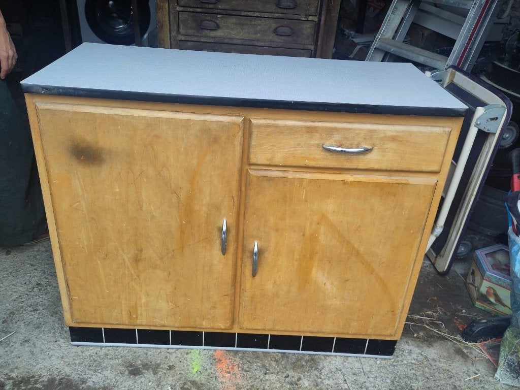 Armoire avec triroirs vintage, Enlèvement, Utilisé, Vintage