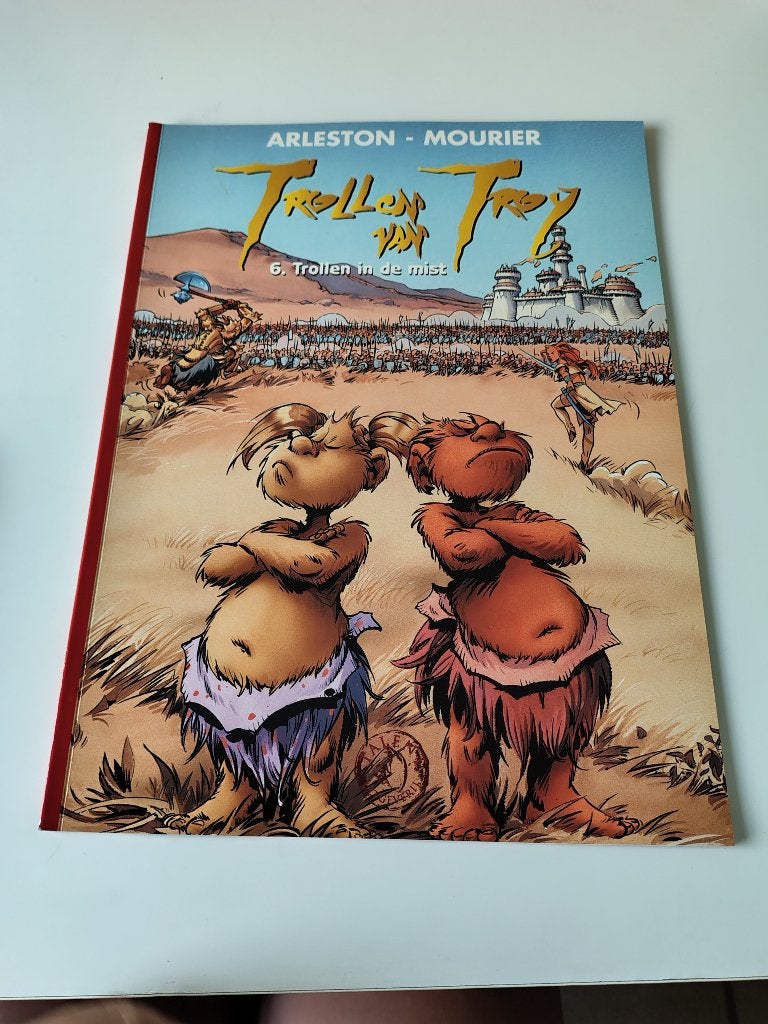 Trollen van Troy - stripverhaal - 6 Trollen in de mist, Une BD, Enlèvement ou Envoi, Comme neuf