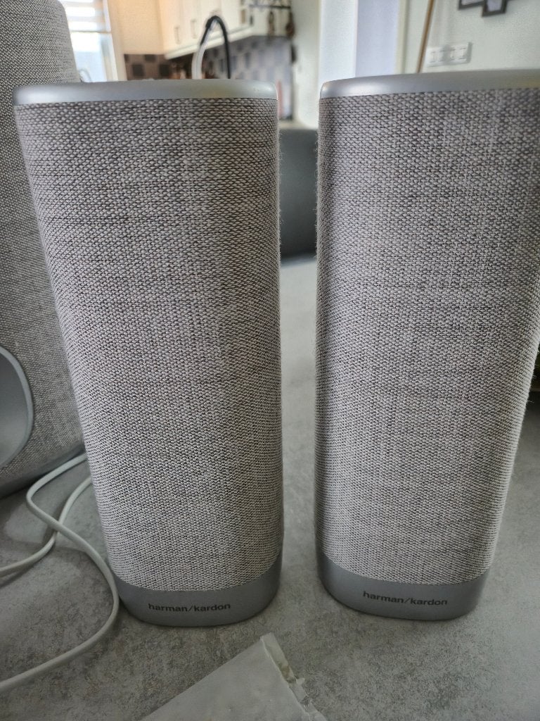 Harman kardon surround speakers en sub, Audio, Tv en Foto, Luidsprekerboxen, Ophalen, Gebruikt, Subwoofer, Harman Kardon