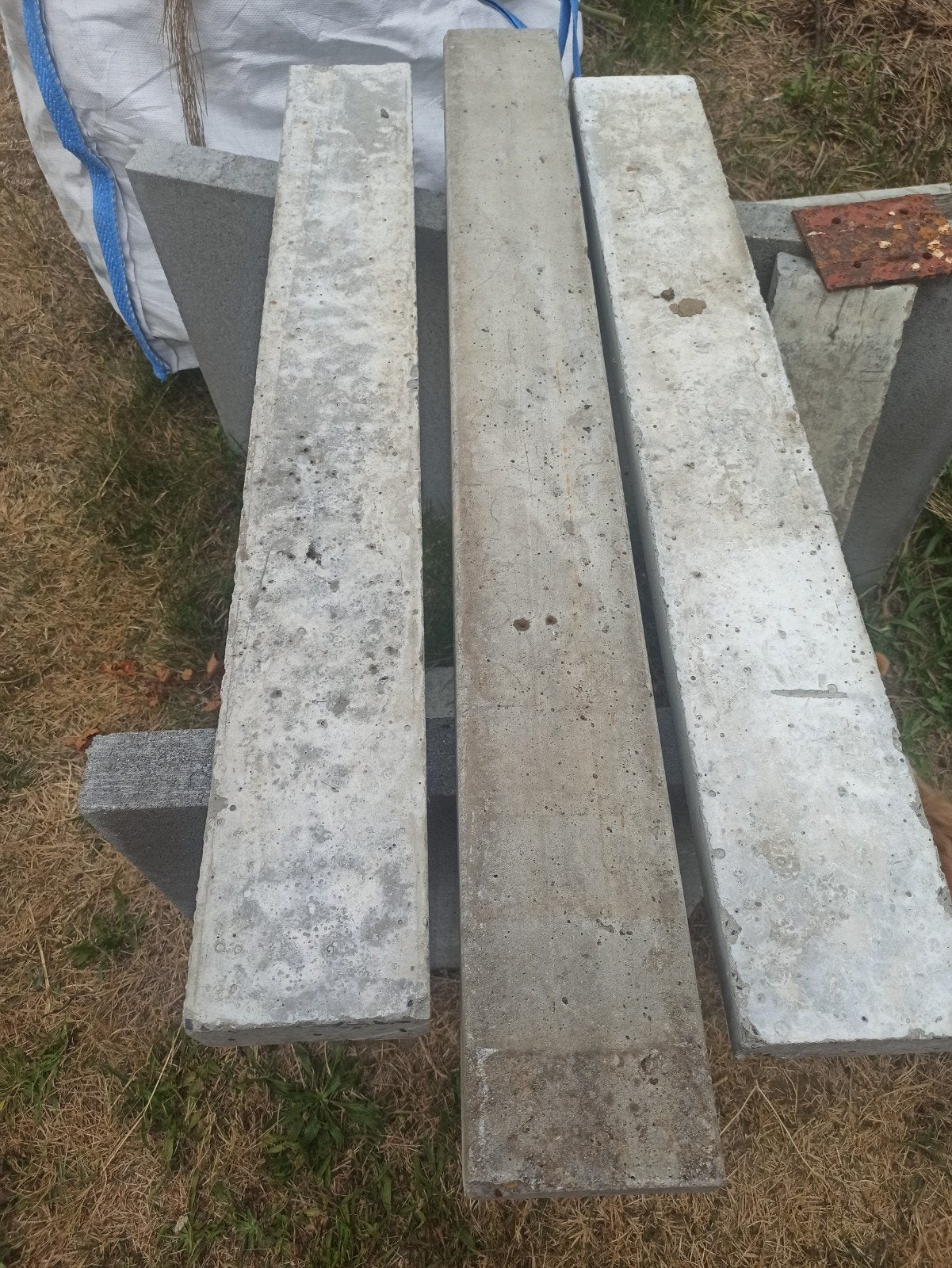 Lot de béton arme de soutènement, Bricolage & Construction, Enlèvement, Béton