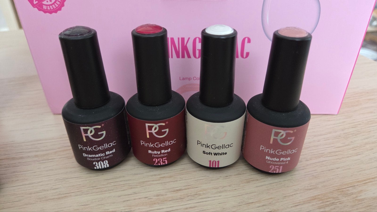 Pink Gellac starter set, Overige kleuren, Ophalen of Verzenden, Zo goed als nieuw, Accessoires