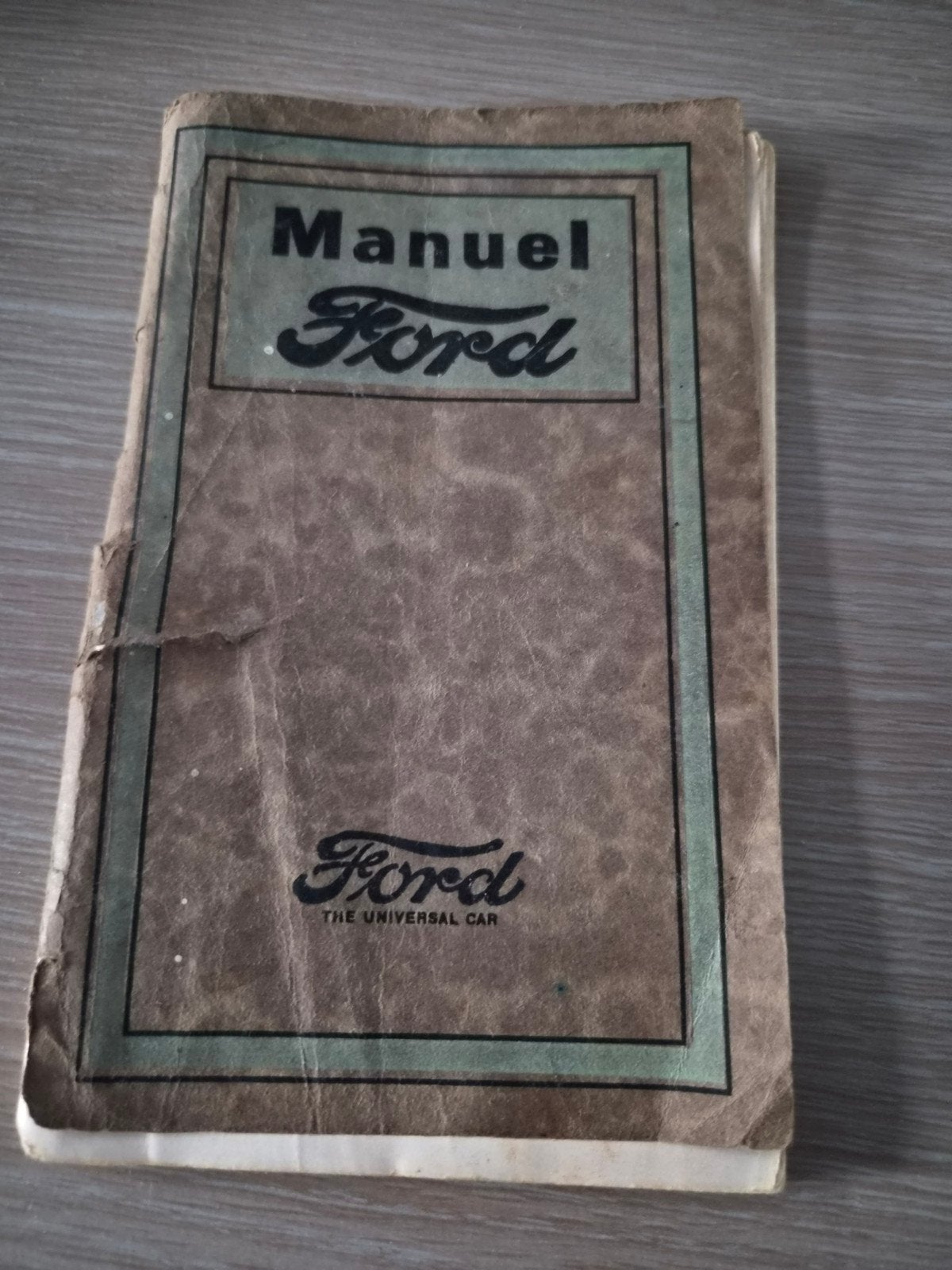 manuel Ford T en français