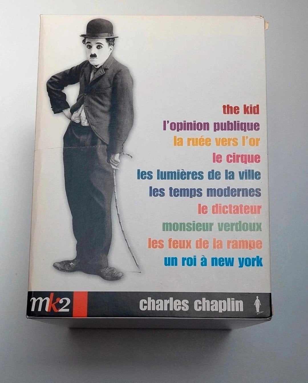 Coffret 10 DVD Charles Chaplin, Enlèvement ou Envoi, Comme neuf