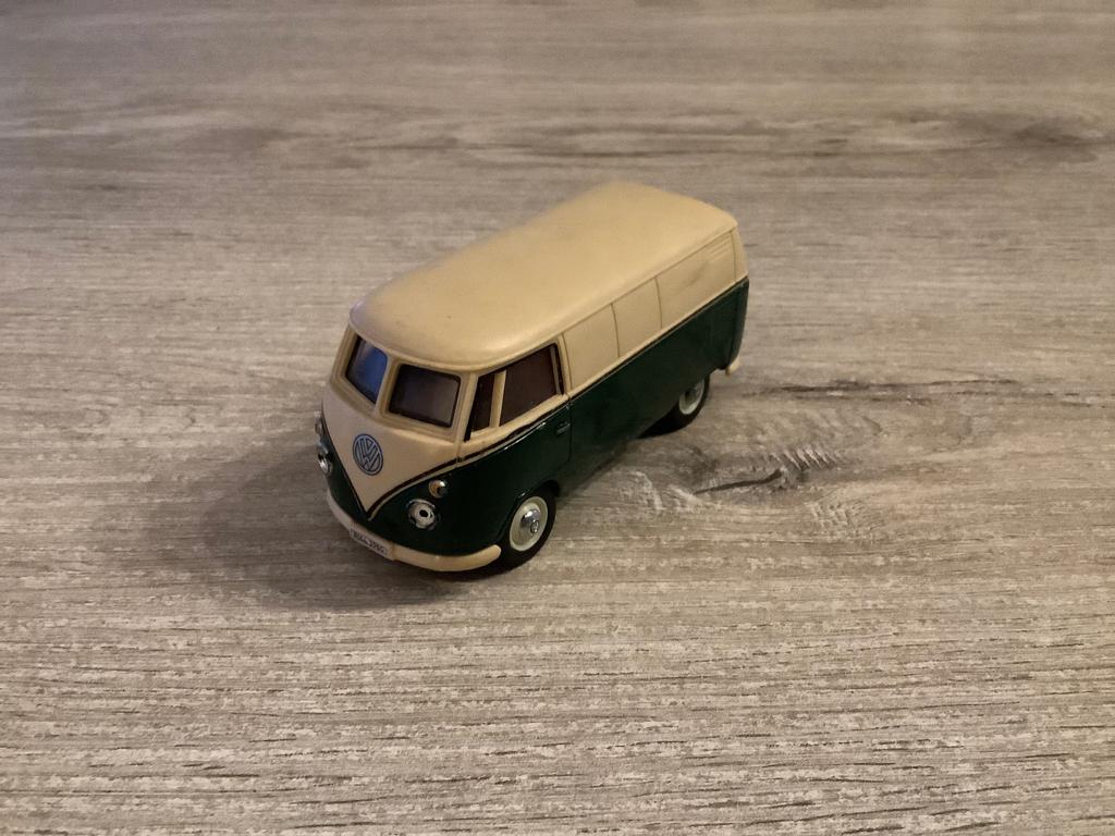 Miniatuur Volkswagen T1 Samba busje (Schaal 1/43), Ophalen of Verzenden, Gebruikt, Auto, Overige merken