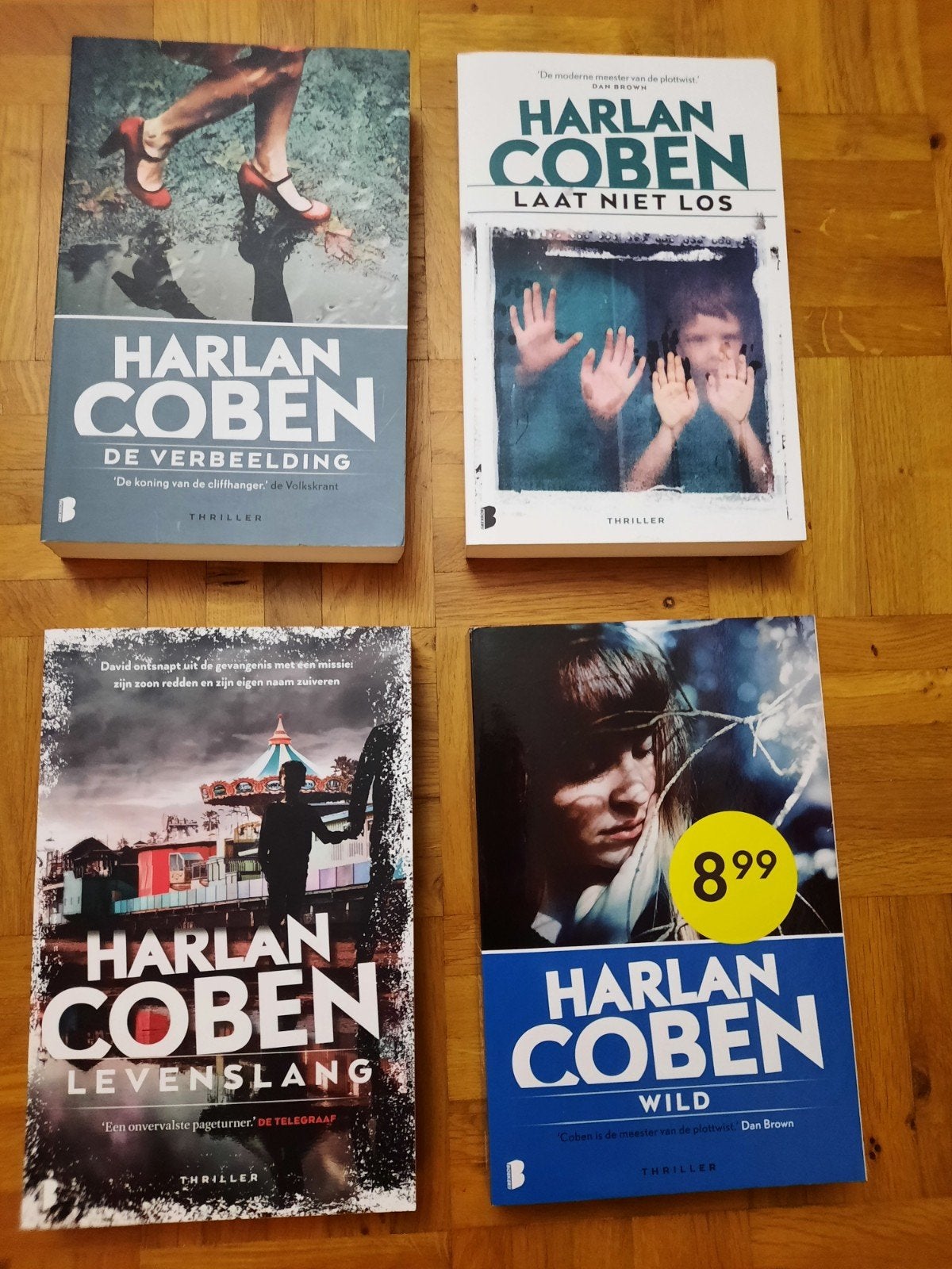 Thrillers Harlan Coben, Karin Slaughter., Ophalen, Zo goed als nieuw