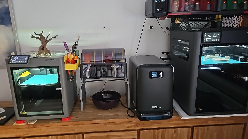 Bambu Lab P2S Bambu Lab P2S – slechts 370 printuren, Computers en Software, 3D Printers, Ophalen, Ingebouwde Wi-Fi, Bambulab, Zo goed als nieuw