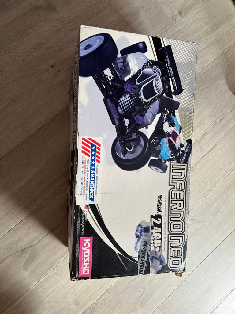 Kyosho inferno, Ophalen, Gebruikt