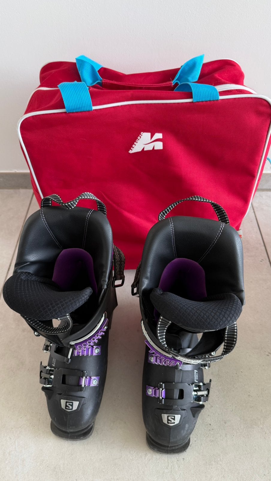 Skibotten Salomon X MAX W120  maat 23/23,5 (EUR 35), Sport en Fitness, Ophalen, Schoenen, Salomon, Zo goed als nieuw