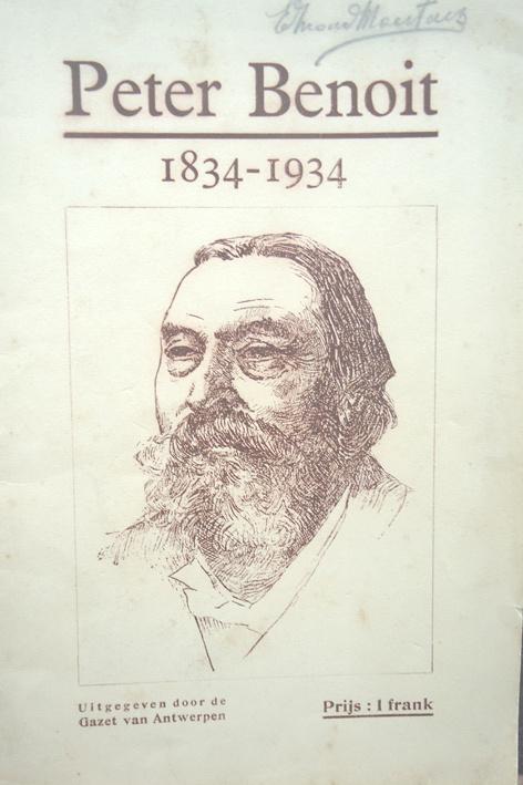 Peter Benoit 1834-1934, Boeken, Ophalen of Verzenden