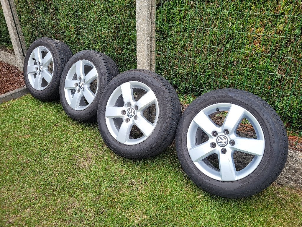 Zomervelgen met band, Auto-onderdelen, Banden en Velgen, Ophalen, Gebruikt, 16 inch, Banden en Velgen