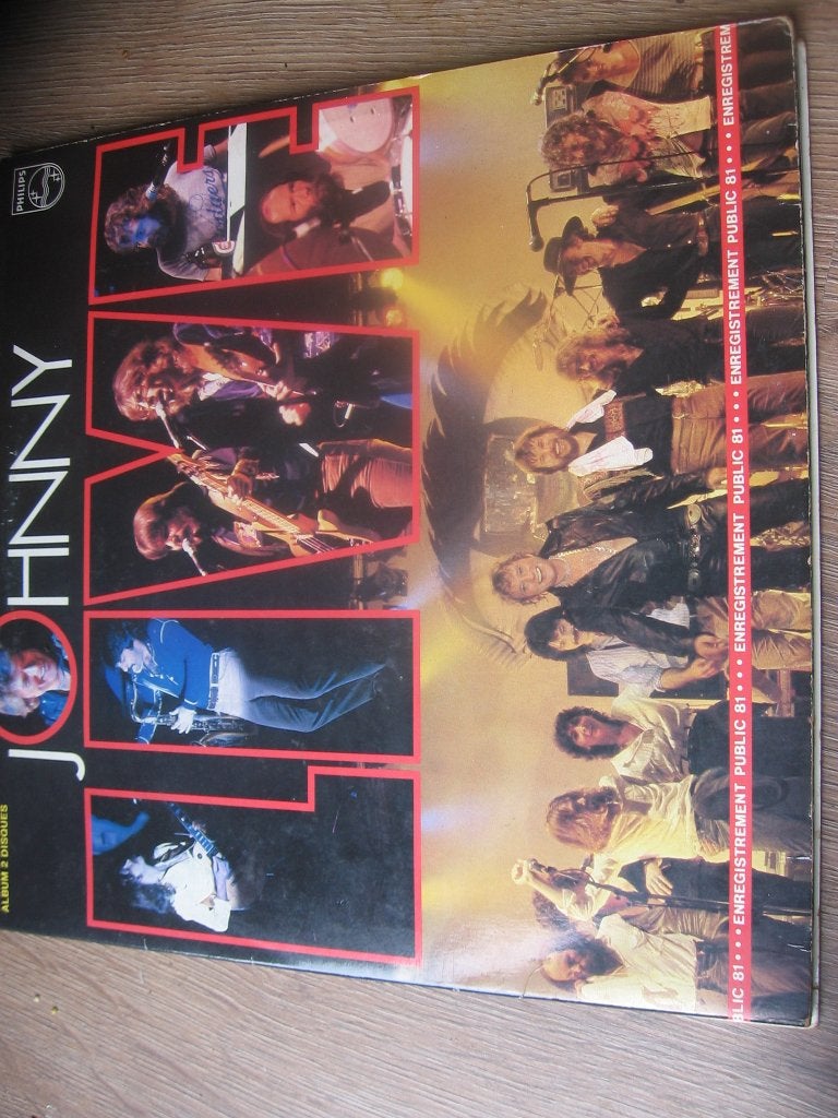 Vinyls Johnny Halliday, Cd's en Dvd's, Vinyl | Rock, Ophalen of Verzenden, Zo goed als nieuw, Classic Rock, LP