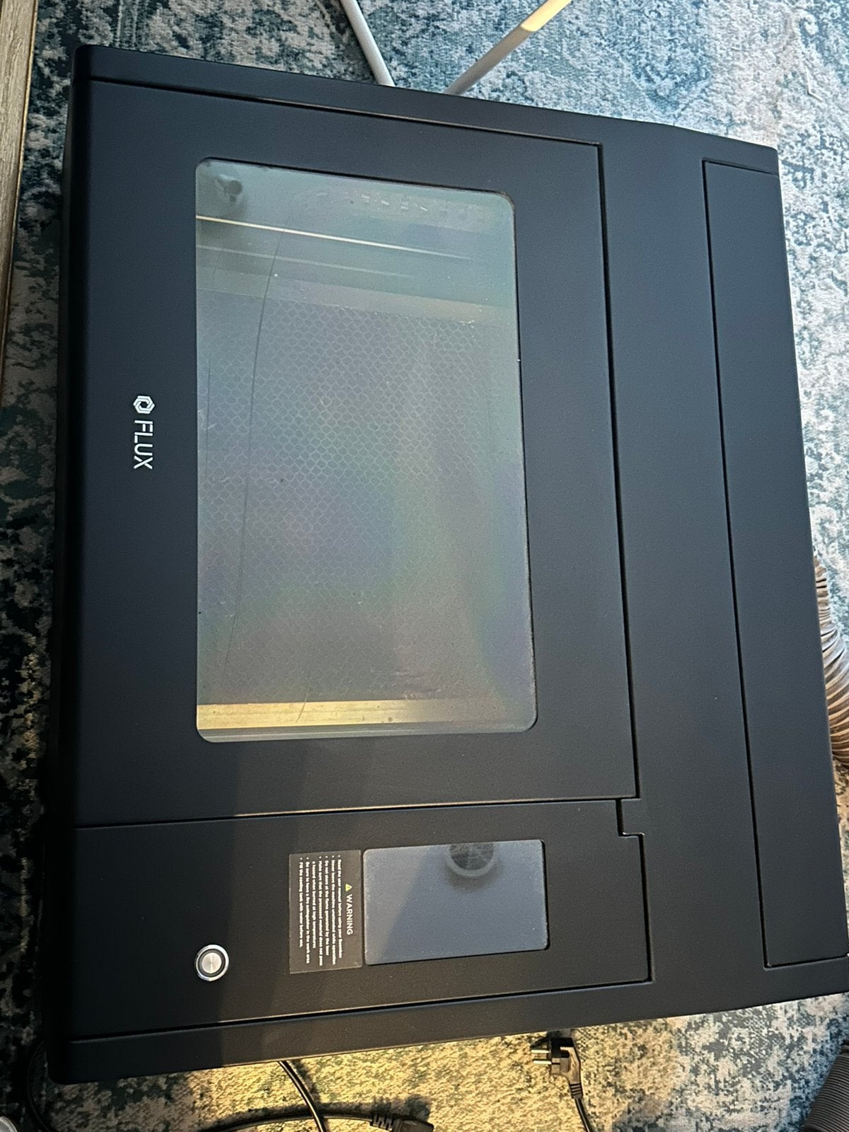 Laser snij/graveer machine, Ophalen, Gebruikt