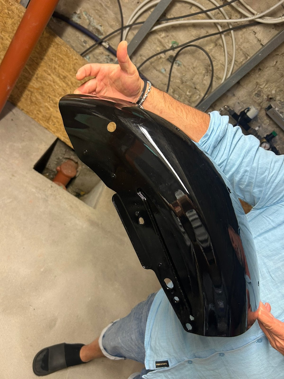 Garde boue Harley Davidson 883, Vélos & Vélomoteurs, Enlèvement, Comme neuf