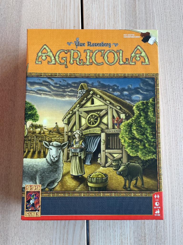 Agricola bordspel, Een of twee spelers, Ophalen of Verzenden, Zo goed als nieuw, 999 Games