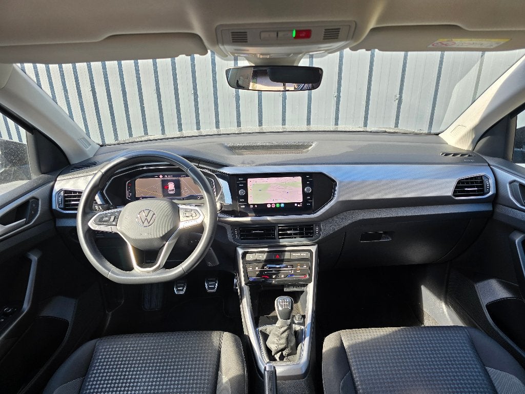 ✔VW T-CROSS 1.0TSI Active 2022 Euro6❕ Apps, Camera,.., Auto's, Voorwielaandrijving, Zwart, Bedrijf, 5 deurs