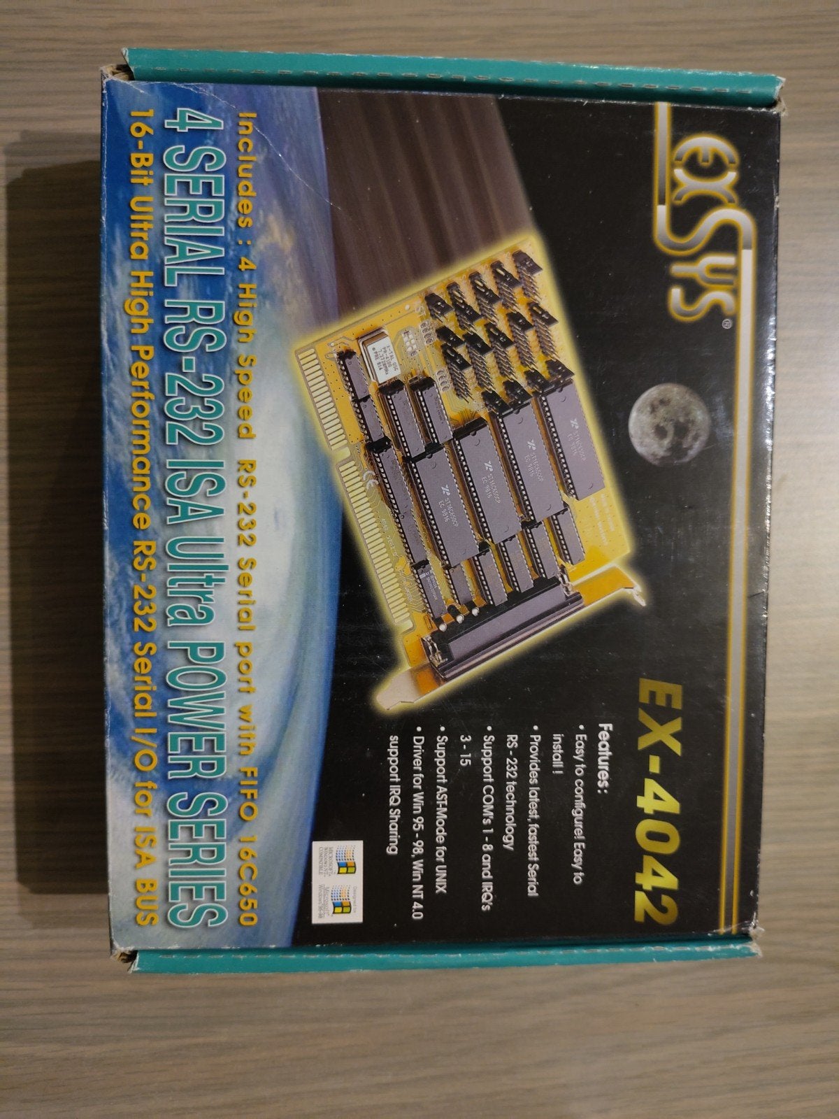 (Retro computing) ExSys EX-4042 4 serial RS-232 kaart, Computers en Software, Ophalen, ExSys