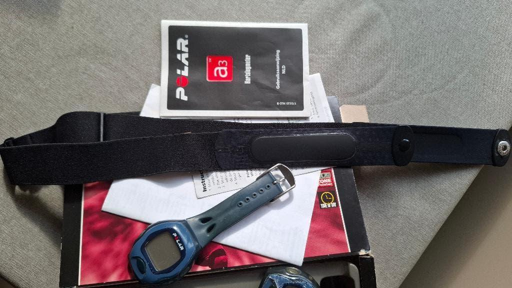 Polar uurwerk, Sports & Fitness, Cardiofréquencemètres, Enlèvement, Utilisé, Polar, Avec ceinture thoracique