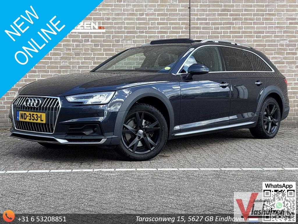 Audi A4 Allroad quattro 2.0 TDI Edition Automaat | Pano | Le, Autos, Audi, Achat, Entreprise, A4, Noir