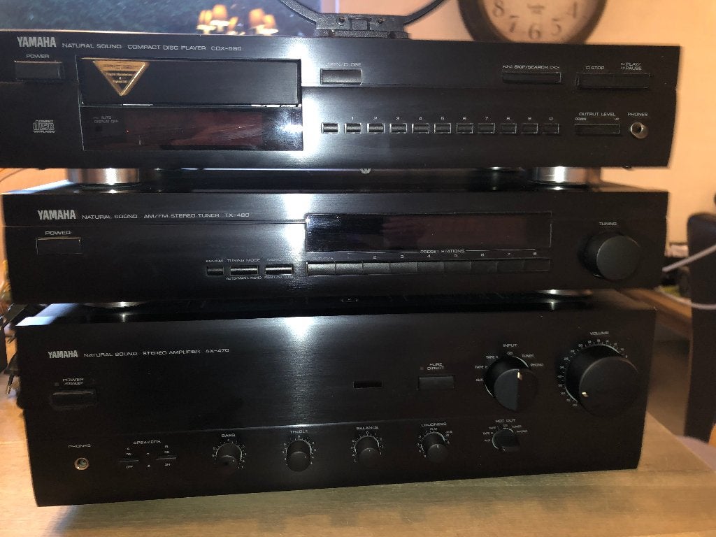 Yamaha stereo keten, Autres marques, Enlèvement, Utilisé, Composants en vrac
