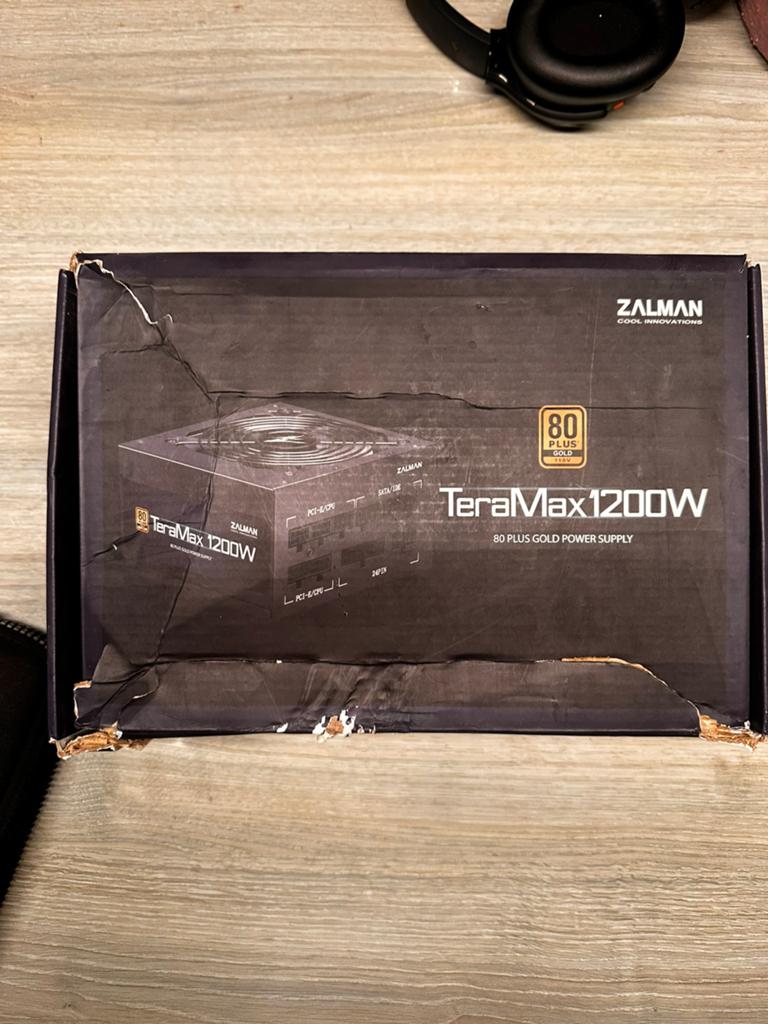 Zalman TeraMax 1200W 80+ Gold Modulaire Voeding PSU, Enlèvement ou Envoi, Comme neuf