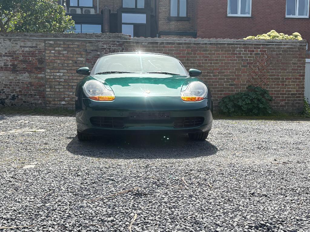Groene Porsche Boxster 986 2.7 2000, Autos, 245 g/km, Cuir et Alcantara, Achat, Boîte manuelle