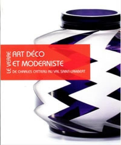 Charles Catteau  3  Glas Art Deco + Modernisme, Antiek en Kunst, Verzenden