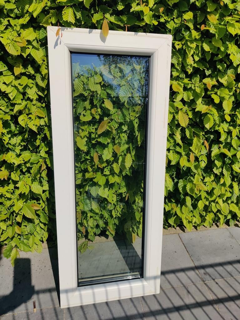 Kunststof raamkozijnen 3x vast en 1x kiep, afmeting 1000x400, Ophalen, Kunststof