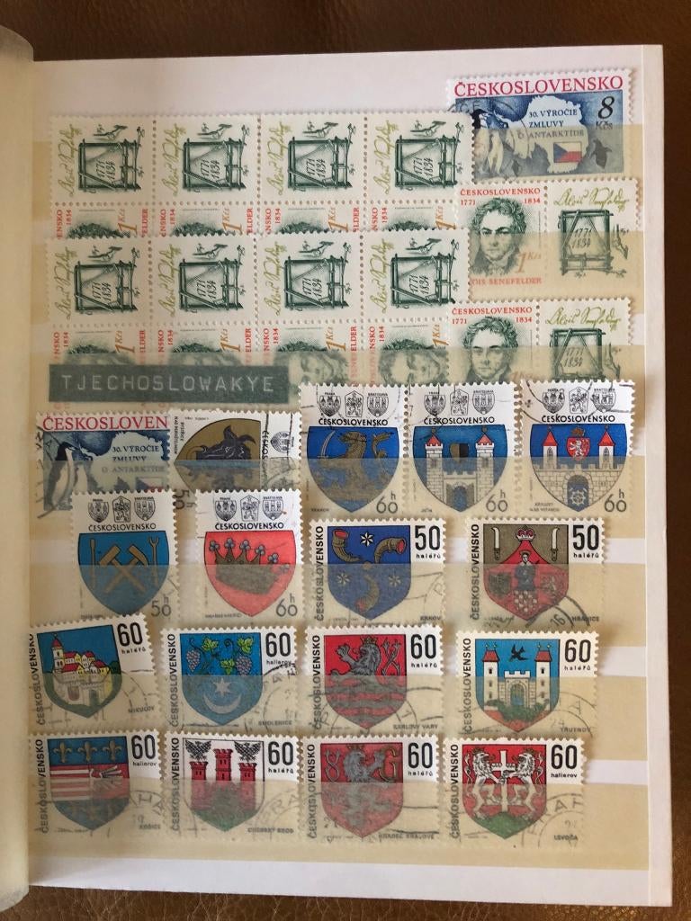 Timbres de la République tchèque, Enlèvement ou Envoi, Affranchi