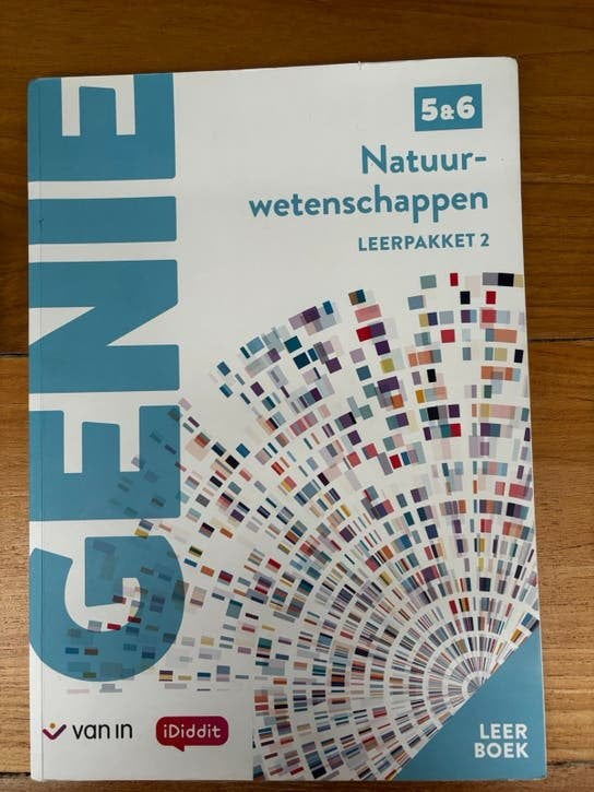 Genie Natuurwetenschappen 5-6 leerpakket 2 - leerboek (incl., Enlèvement, Comme neuf, Secondaire, Physique