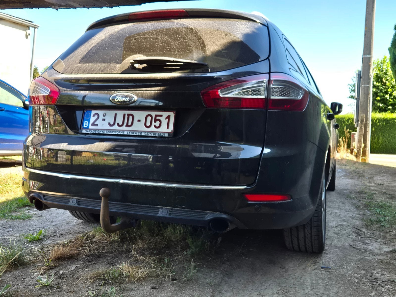 mondeo 2011 2.2tdci ( ST ), Auto's, Euro 5, 4 cilinders, Mondeo, Zwart