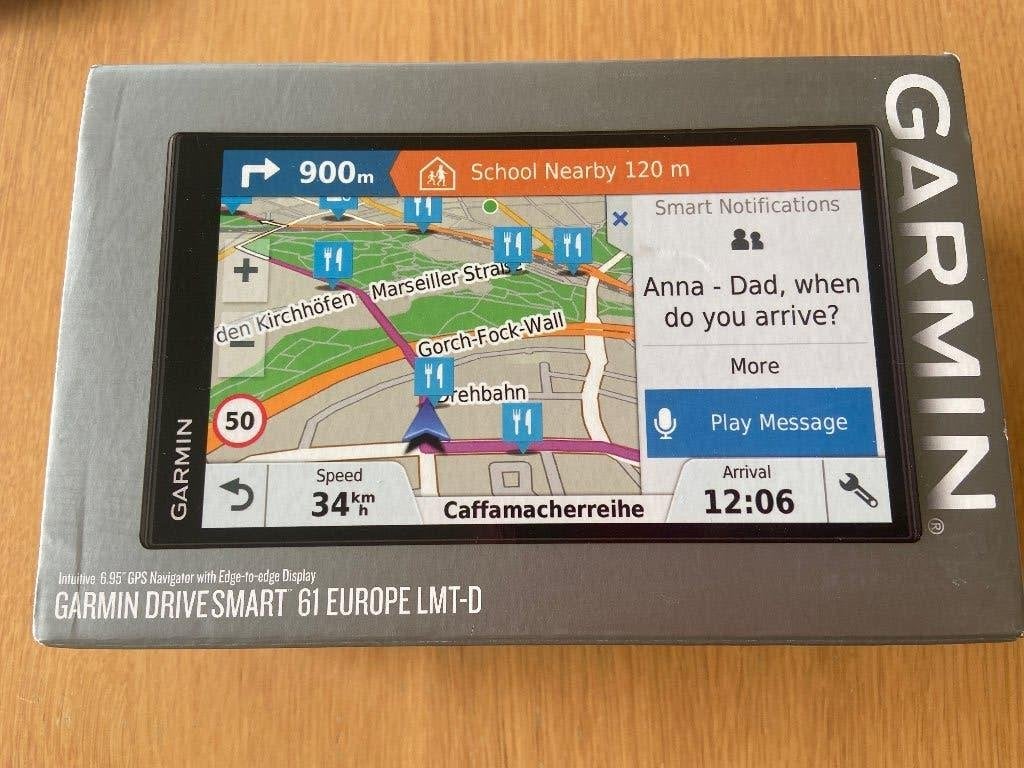 Garmin Drivesmart 61 Europe **125 euro**, Ophalen of Verzenden, Zo goed als nieuw