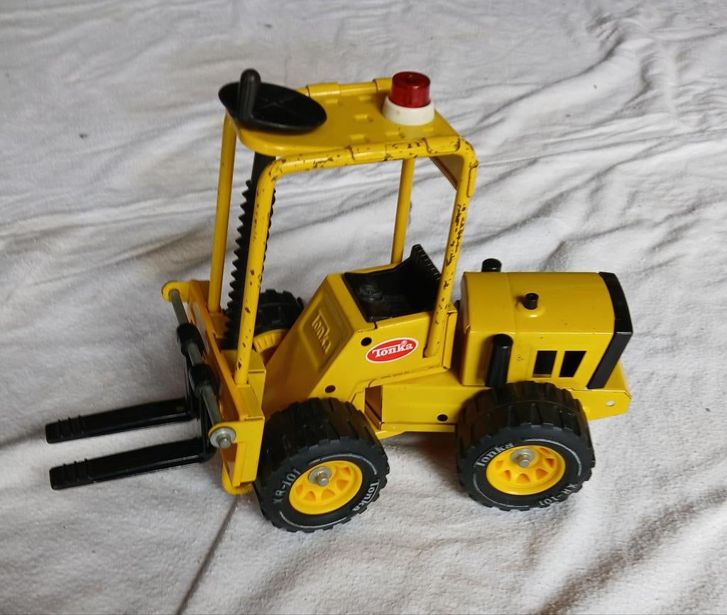 Tonka heftruck, Hobby en Vrije tijd, Ophalen of Verzenden, Gebruikt, Overige typen
