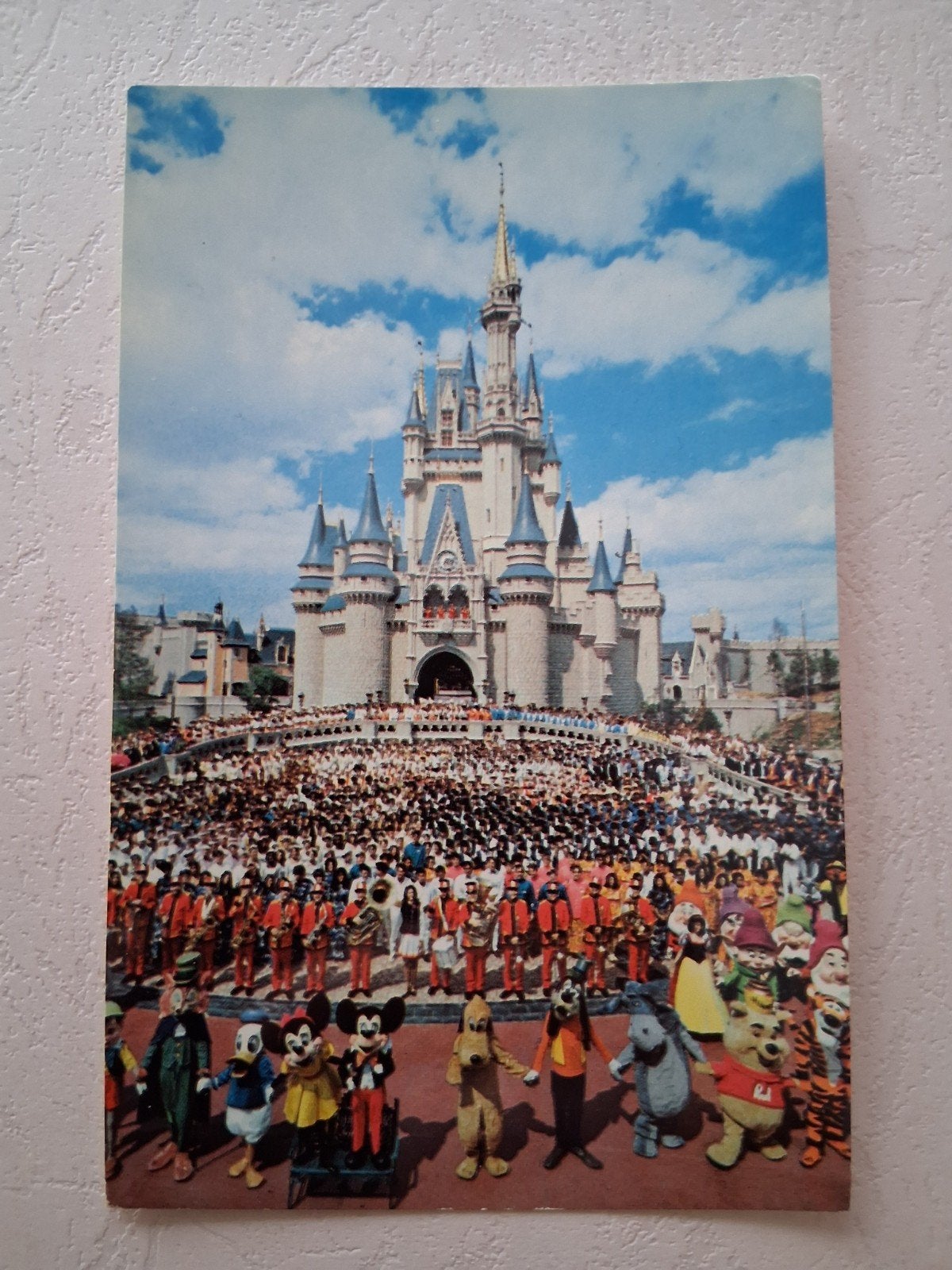postkaart Disney World, Verzamelen, Ophalen of Verzenden