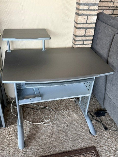 PC-tafel, Ophalen, Gebruikt, Metaal, Computerbureau