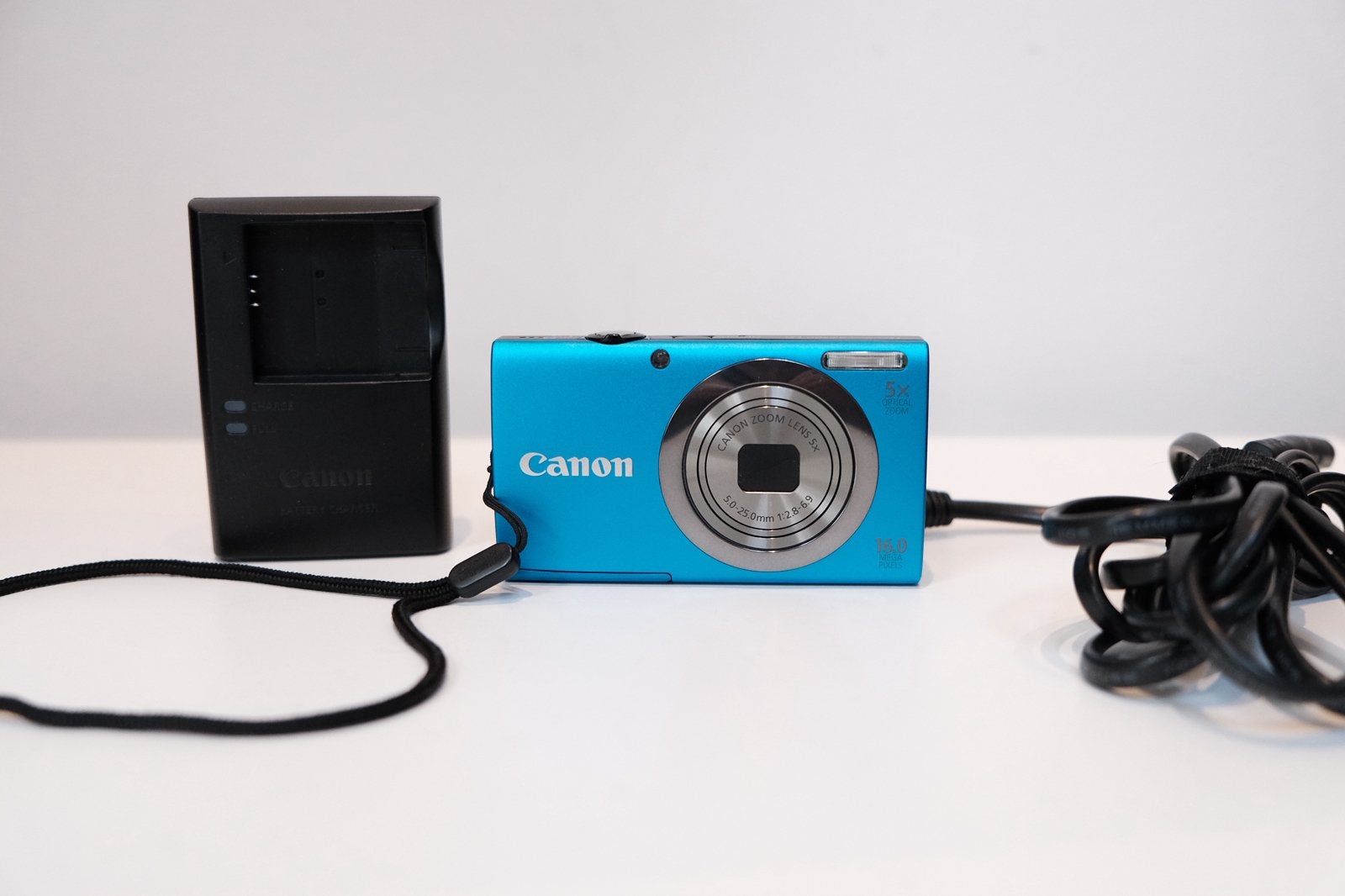 Canon Powershot A2300 HD bleu, Enlèvement ou Envoi, Canon, 4 à 7 fois, Comme neuf