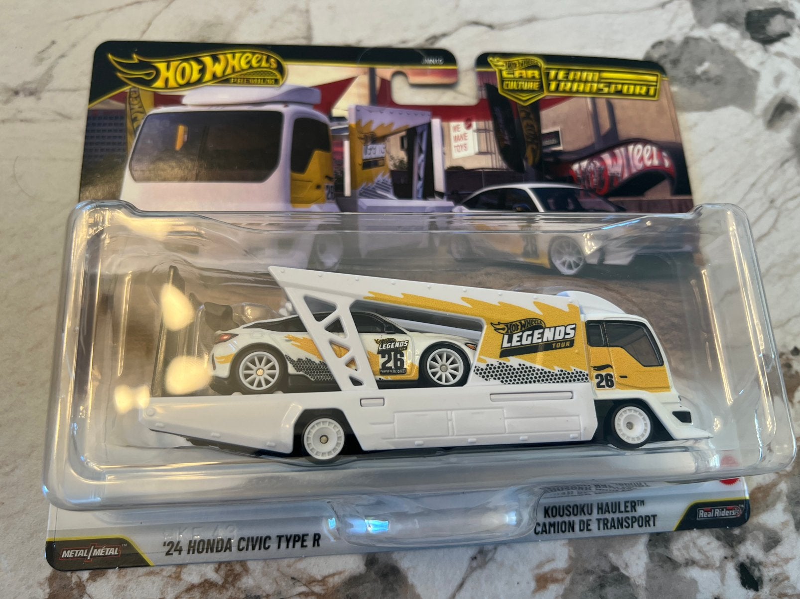 Hot wheels team transport legends tour, Enlèvement ou Envoi, Comme neuf