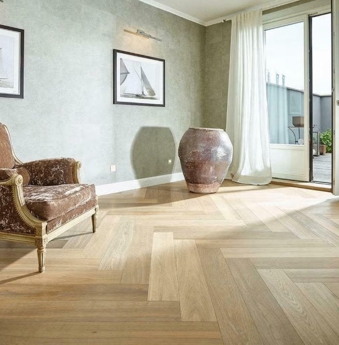 Chevrons en chêne poncé XXL 170 mm de large prêt à l'emploi, Enlèvement