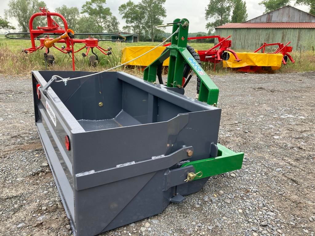 Grondbak kraffter 120 hydraulisch met klep minitraktor, Ophalen, Graniet, Overige typen, Nieuw