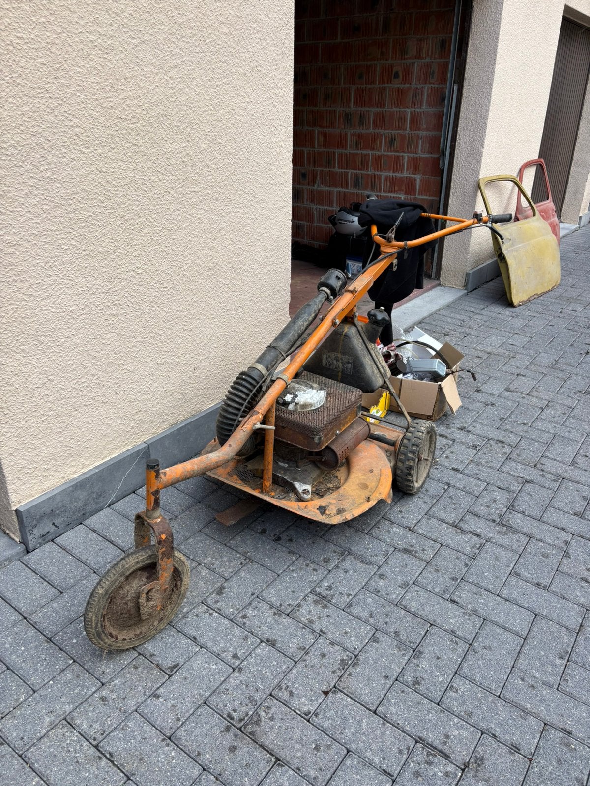 débroussailleuse hs motor, Jardin & Terrasse, Enlèvement, Utilisé, Essence