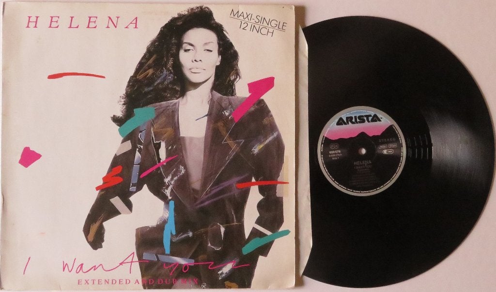 Helena - I want you. Maxi, Gebruikt, Dance, EP, 12 inch