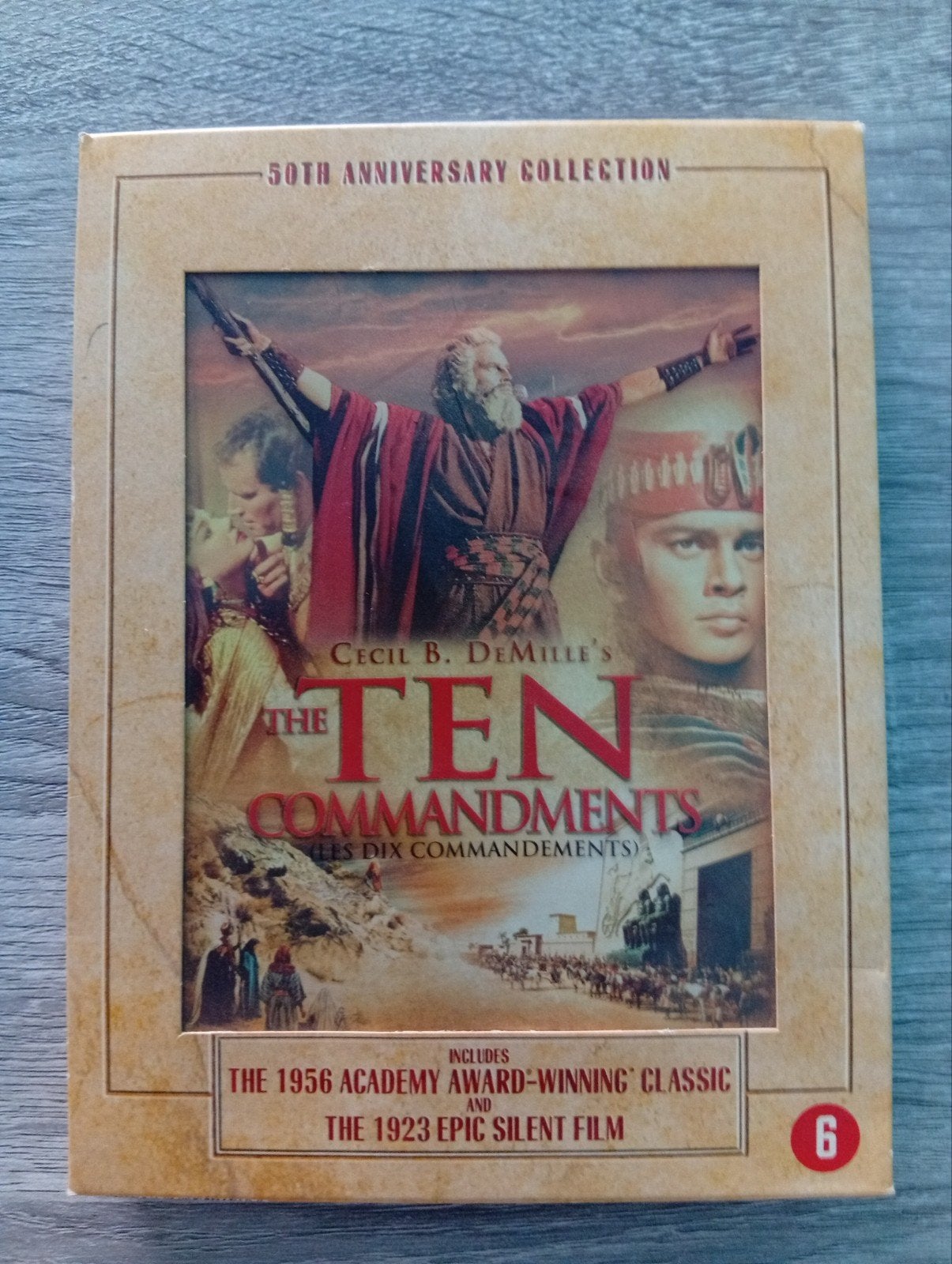DVD du film Les Dix Commandements Charlton Heston, CD & DVD, DVD | Classiques, À partir de 6 ans, Enlèvement ou Envoi, Anglais