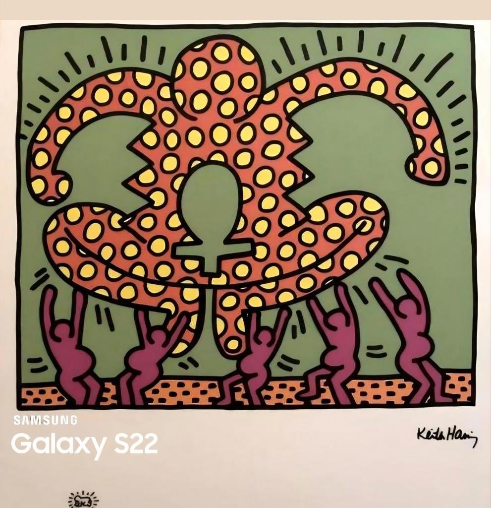 Keith Haring (naar) | Fertility 4 | Uitgever: Aviomar Italia, Enlèvement