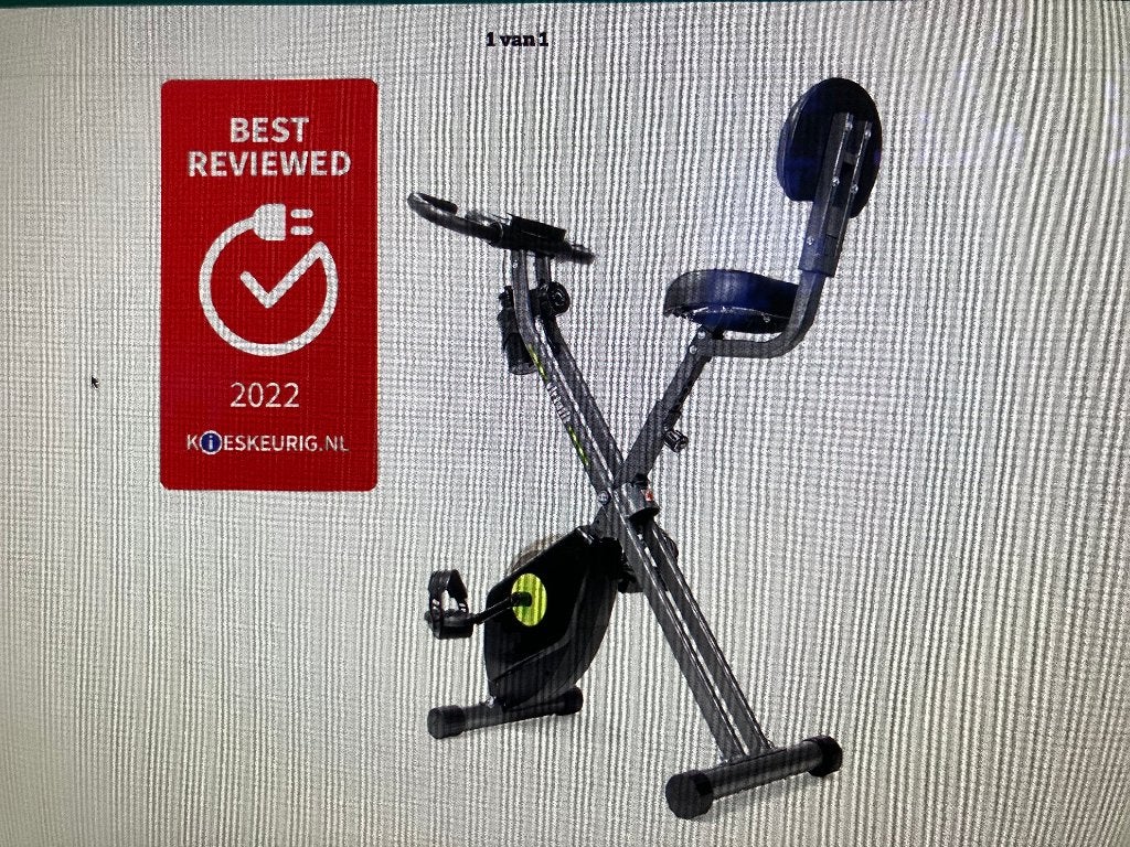 Hometrainer opvouwbaar, Ophalen, Zo goed als nieuw, Overige materialen, Hometrainer