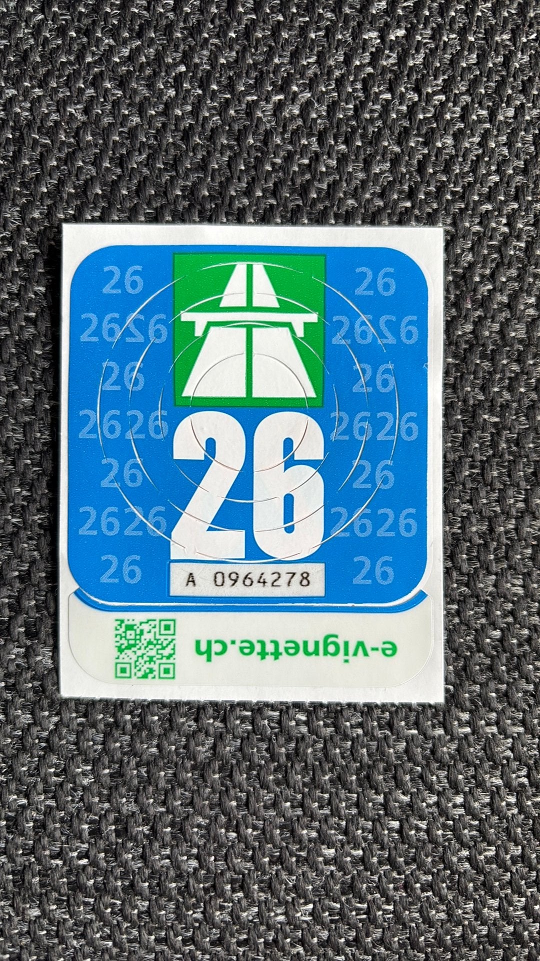 Autovignet Zwitserland 2026