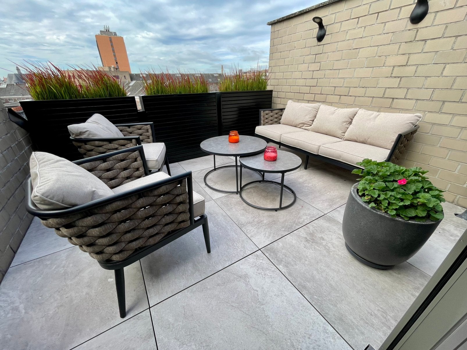 Loungeset, Enlèvement, Comme neuf, Sets de jardin
