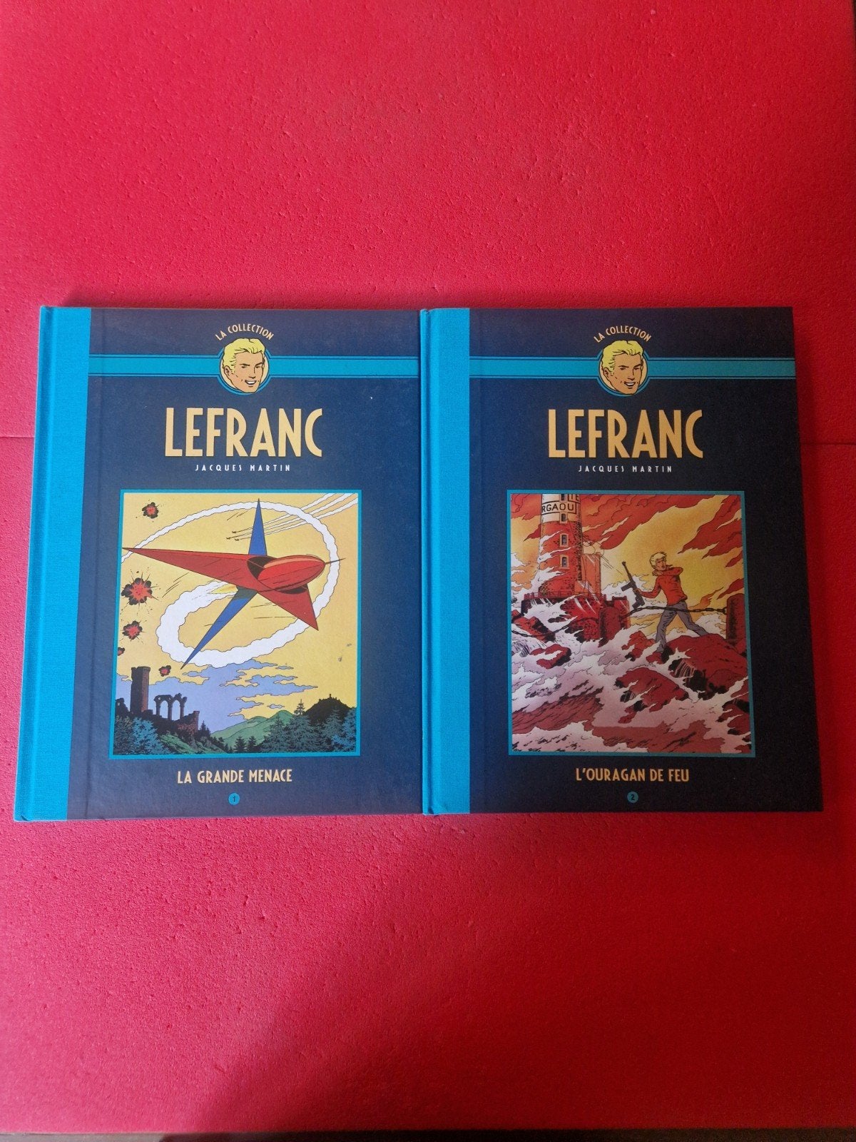 lot de 2 bd la collection lefranc 1 et 2, Enlèvement ou Envoi