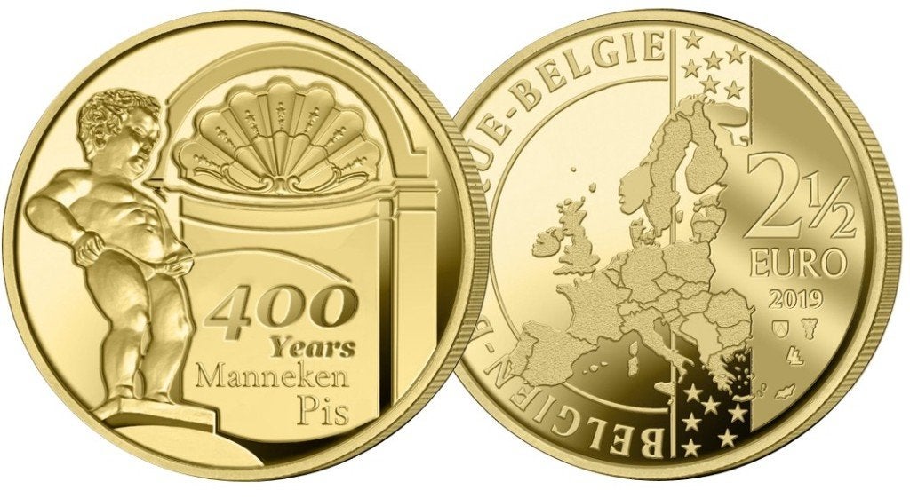 2,5 euro België 2019 Manneken Pis, Verzenden, België, 5 euro