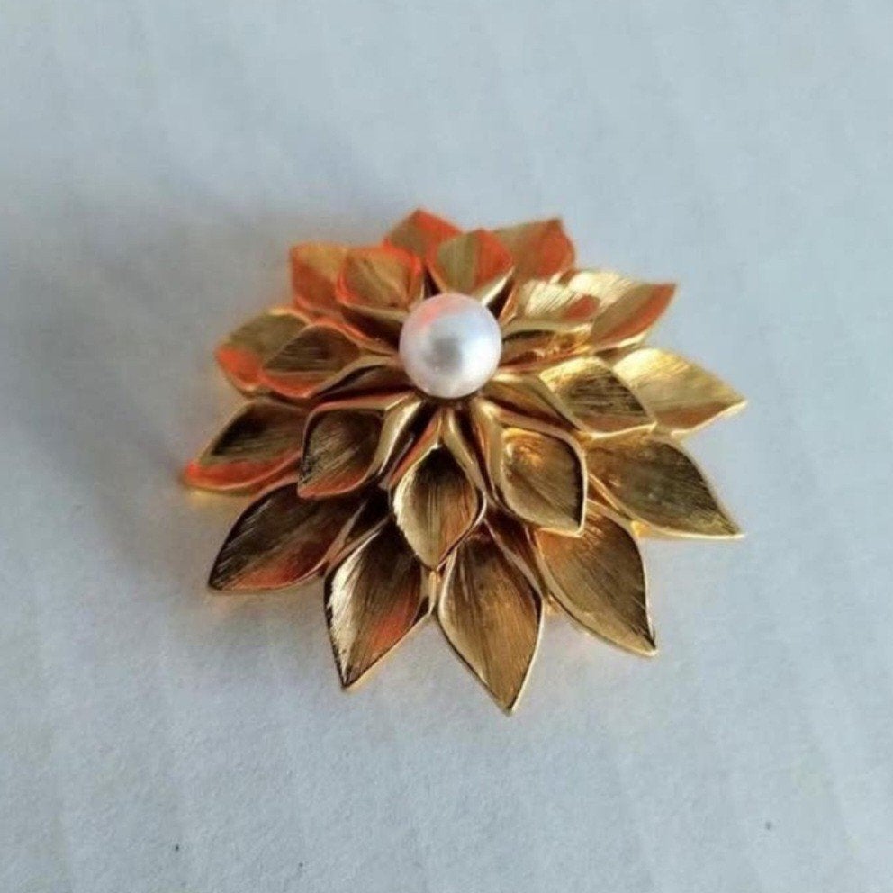 Vintage broche gesigneerd „Butcher”, Ophalen of Verzenden