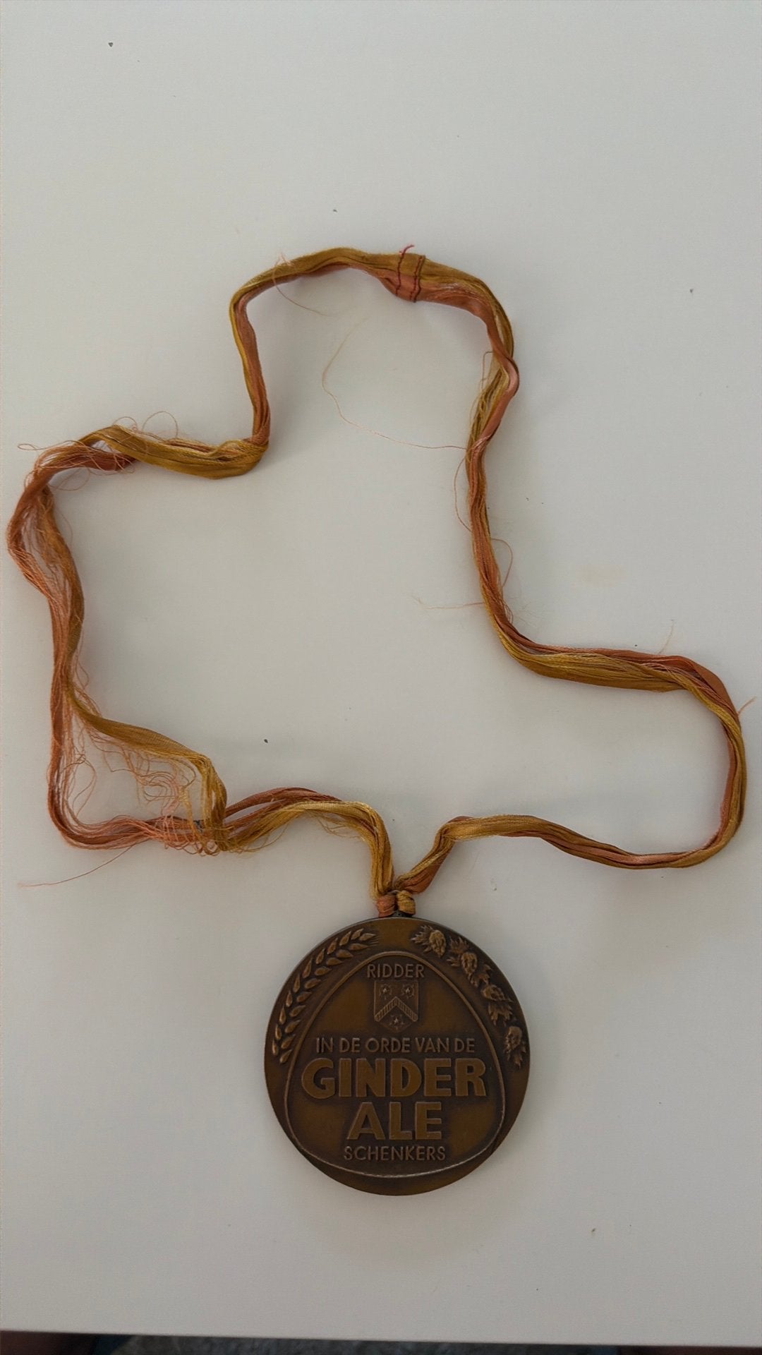 Medaille Ginder Ale, Ophalen of Verzenden, Overige materialen