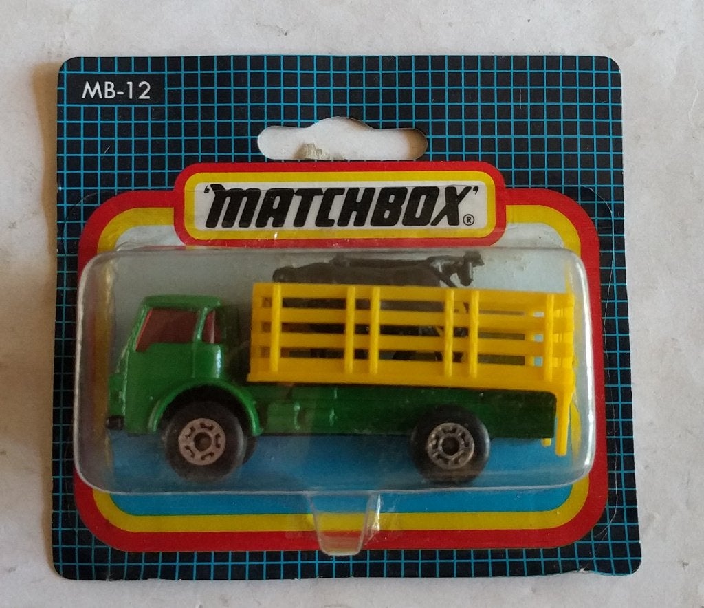 Matchbox veetruck, Ophalen of Verzenden, Zo goed als nieuw, Bus of Vrachtwagen